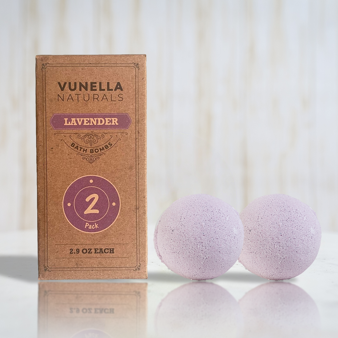Lavender Bath Bombs (2 Pack) - CLEARANCE!