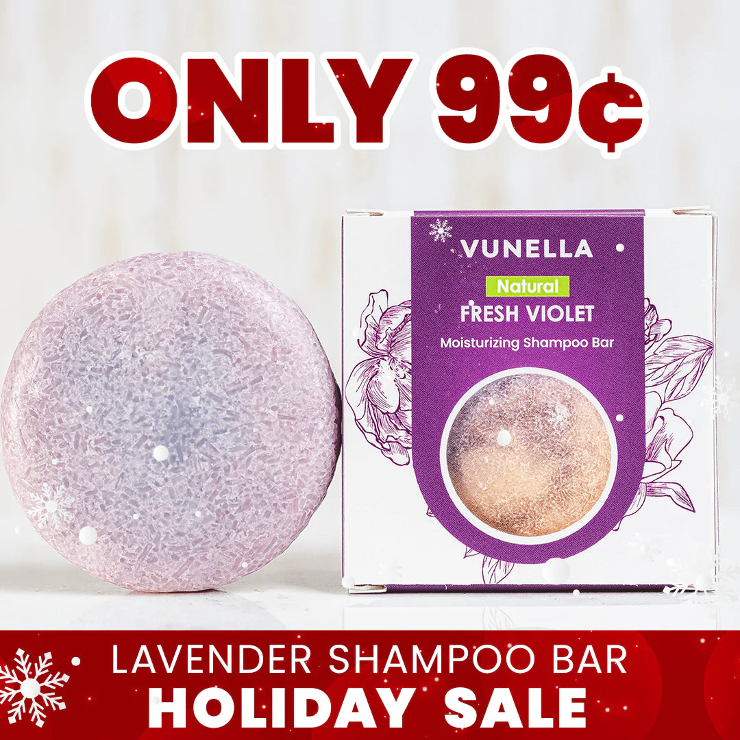 CLEARANCE SALE - $1.00 Lavender Shampoo Bar - Vunella