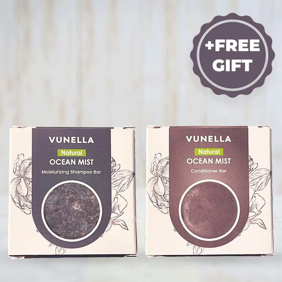 Ocean Mist Shampoo & Conditioner Combo + FREE Thickening Bar