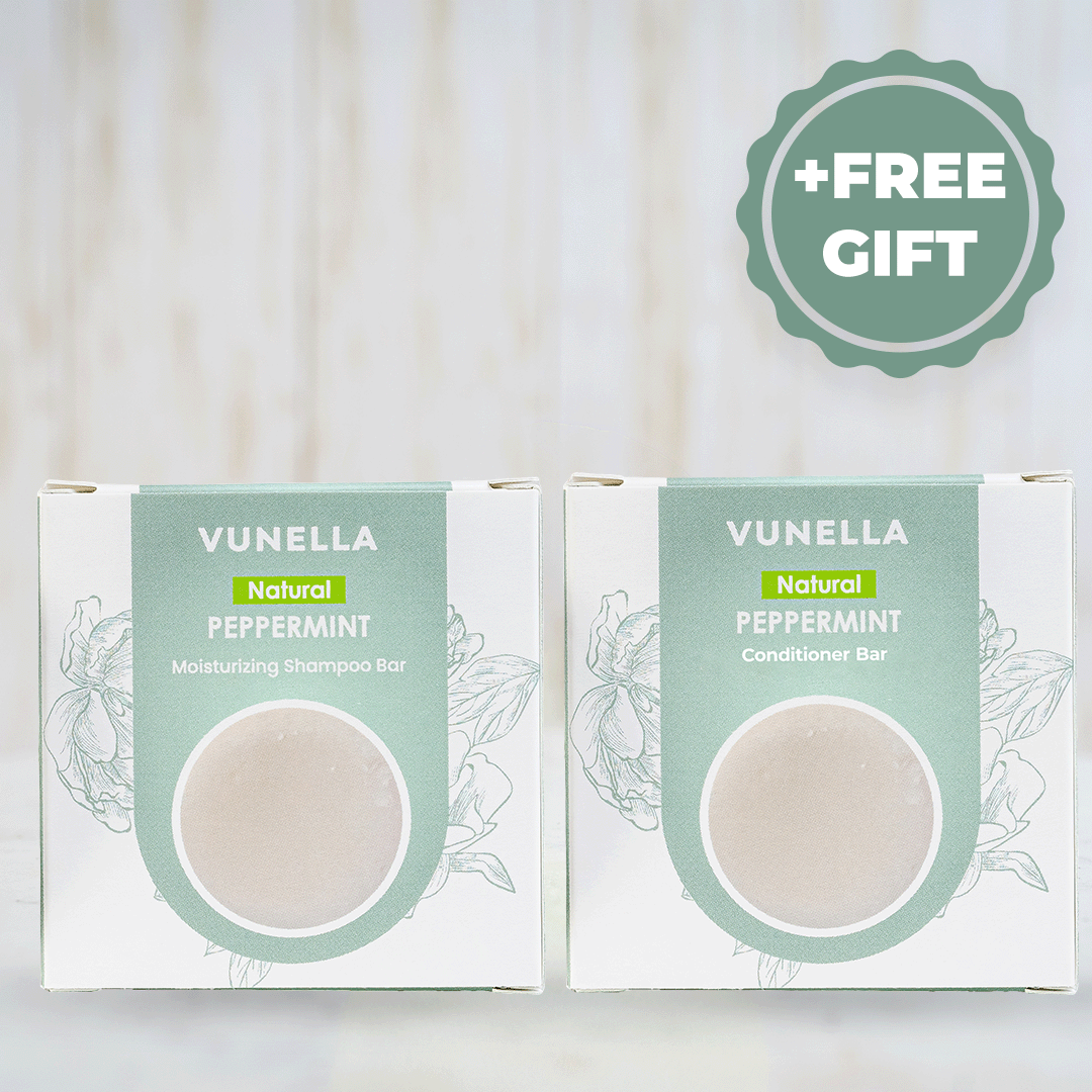 Peppermint Shampoo & Conditioner Combo + FREE Thickening Bar