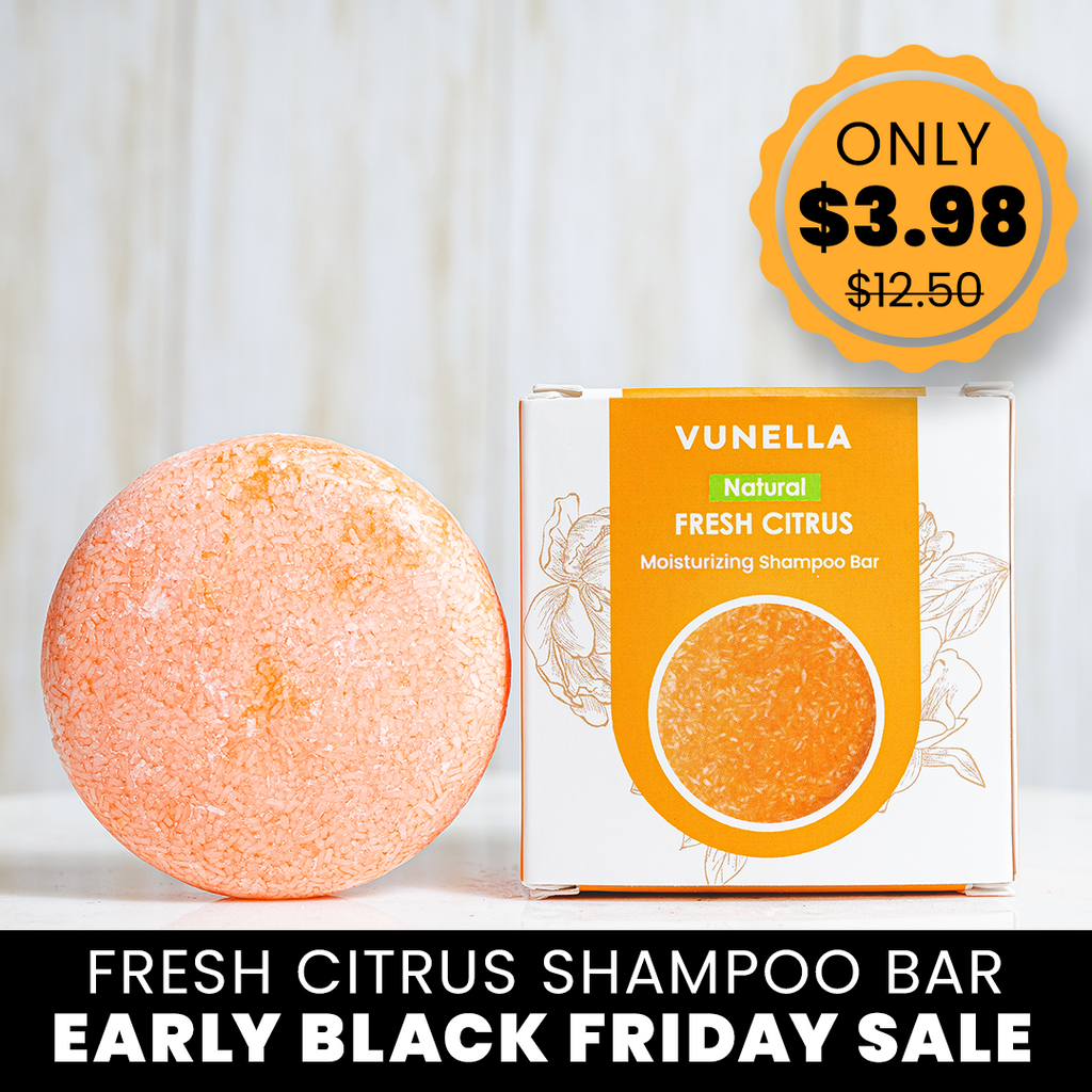 BLACK FRIDAY DEAL OF THE DAY - Fresh Citrus Shampoo Bar
