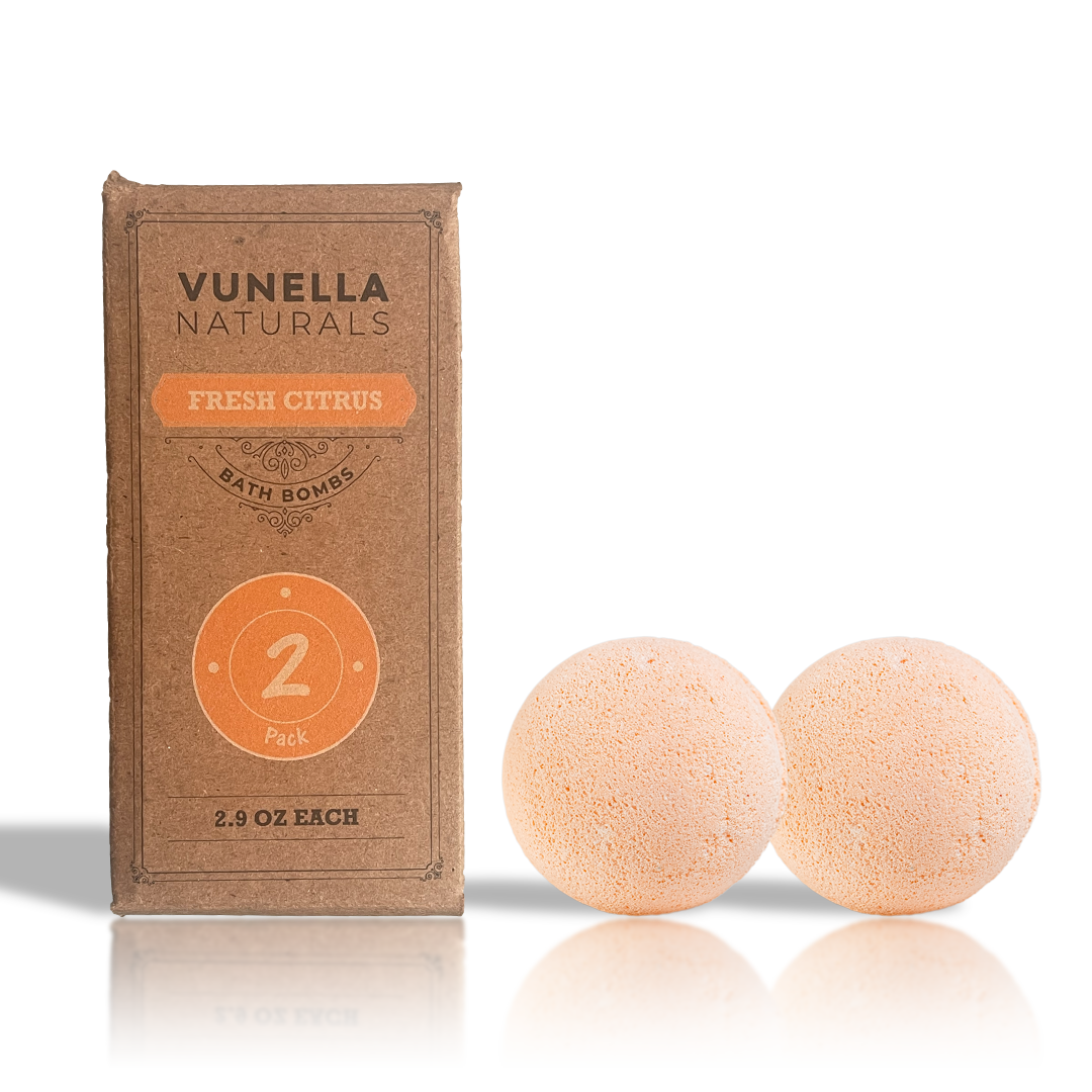 Fresh Citrus Bath Bombs (2 Pack) - SALE!