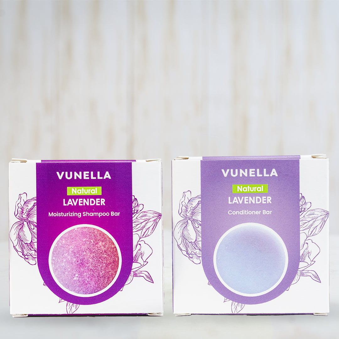 Lavender Shampoo & Conditioner Combo - CLEARANCE! - Vunella